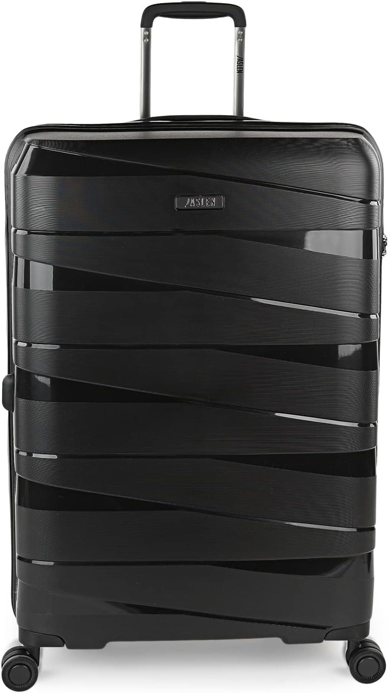 JASLEN - Koffer Gross 4 Räder Grosser Koffer Leichte - PP Reisekoffer Gross für Flugzeuge Koffer Har