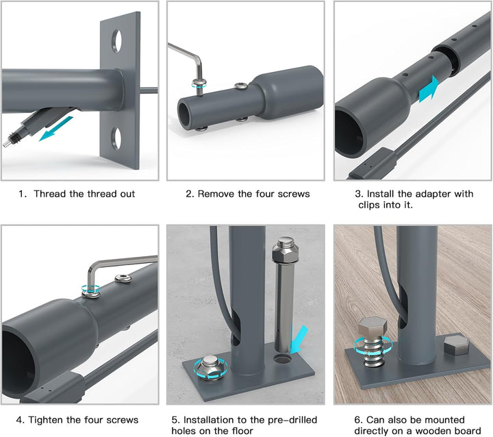 HOLACA Starlink Gen 2 Starlink Mini Halterung, Dachhalterung für Starlink Internet Kit Satellite, St