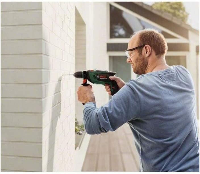 Bosch Home and Garden Schlagbohrmaschine UniversalImpact 800 (800 Watt, Koffer), Schwarz/Grün, Unive