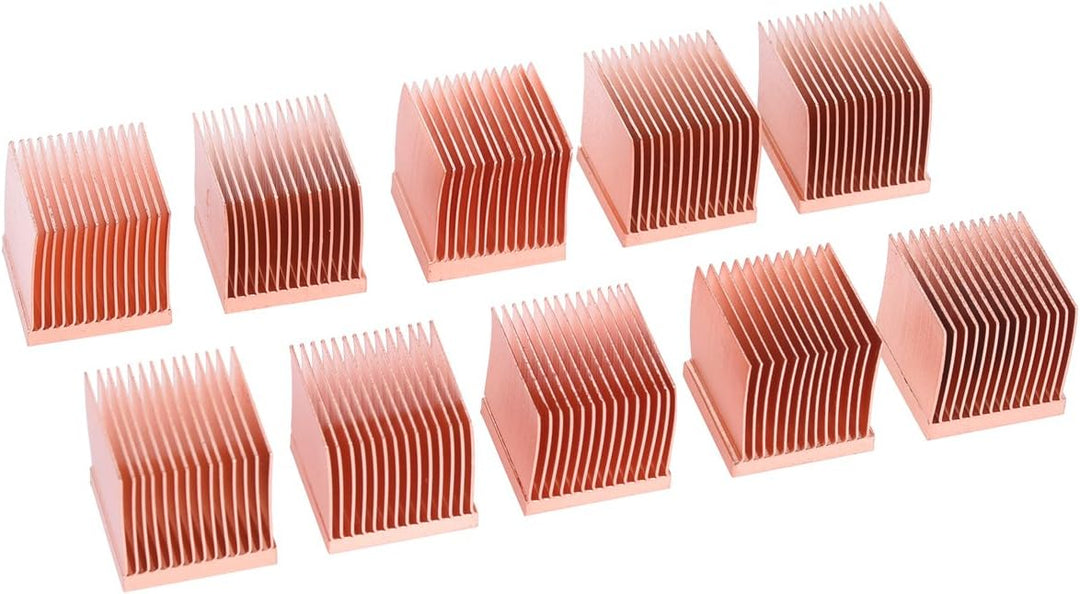 Alphacool 17427 GPU RAM Copper Heatsinks 14x14mm - 10 STK. Luftkühlung Passivkühler
