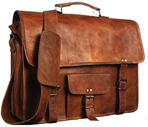 Alaska exports Leder-Laptoptasche | Leder-Kuriertasche für Damen und Herren | Aktentaschen für Herre