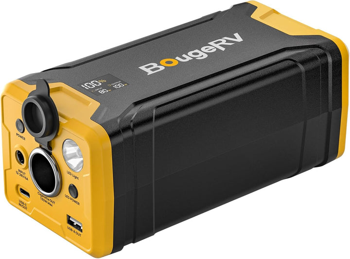 BougeRV 277Wh Tragbare Powerstation für CRPRO Kompressor-Kühlschrank und CRX2 Kompressor-Kühlbox, Tr