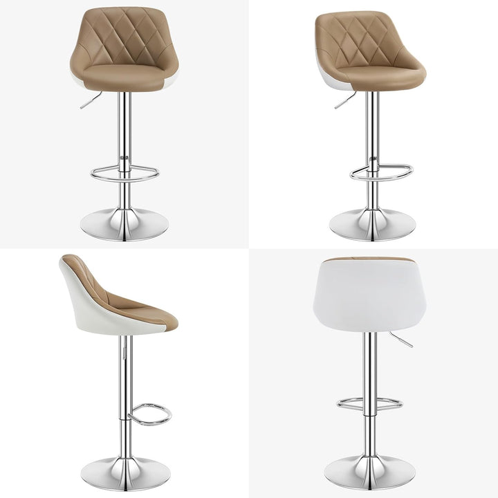 WOLTU® 1x Barhocker Barstuhl Tresenhocker Bistrohocker mit Griff, Design Stuhl, höhenverstellbar, fr