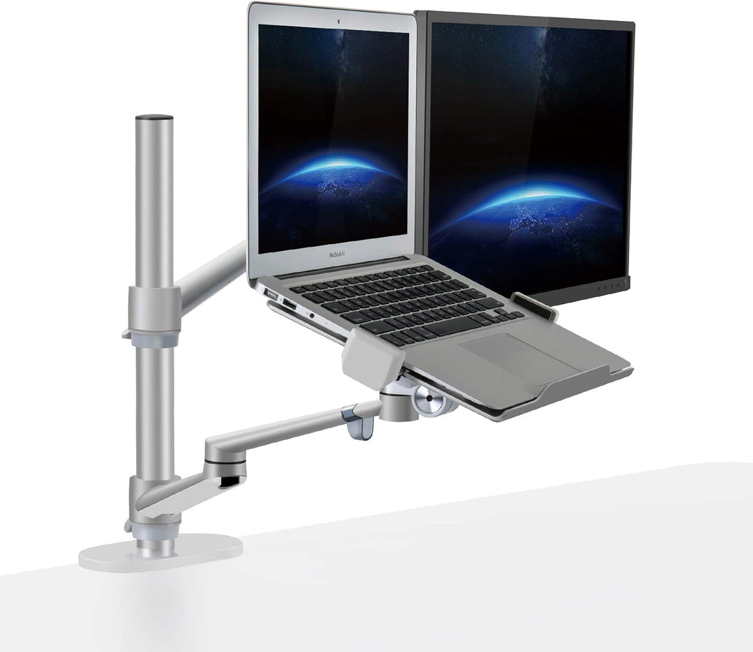 Thingy Club Monitor- und Laptophalterung mit zwei Armen, für Bildschirmdiagonale bis 76,2 cm (30 Zol