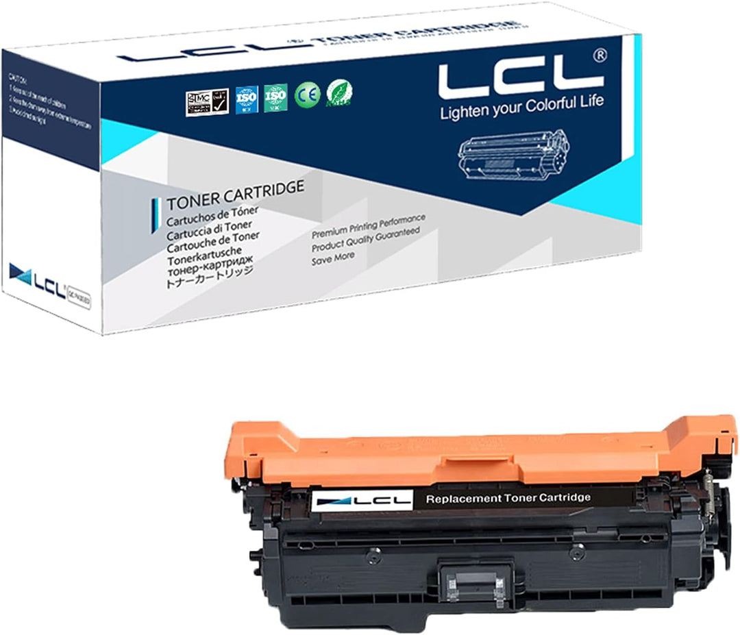 LCL Remanufactured Tonerkartusche 507X 507A CE400X CE400A CRG732 CRG-732 11K (1 Schwarz) Ersatz für