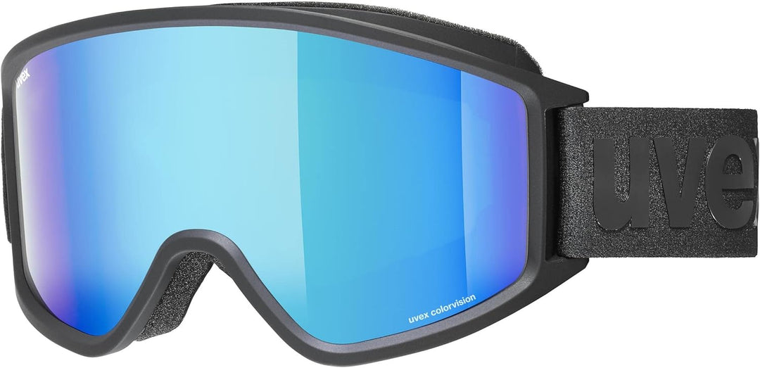 uvex Unisex G.gl 3000 Cv Skibrille (1er Pack) Einheitsgrösse black mat/blue-green, Einheitsgrösse bl