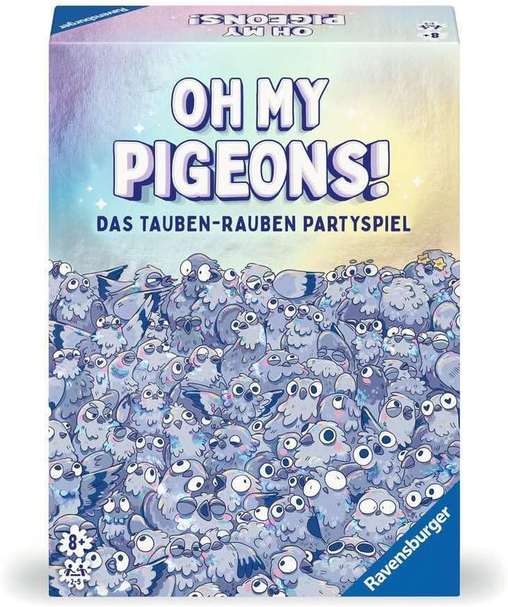 Ravensburger 22688 - Oh my Pigeons! - Das Tauben-Rauben Partyspiel - Kartenspiel und Partyspiel für
