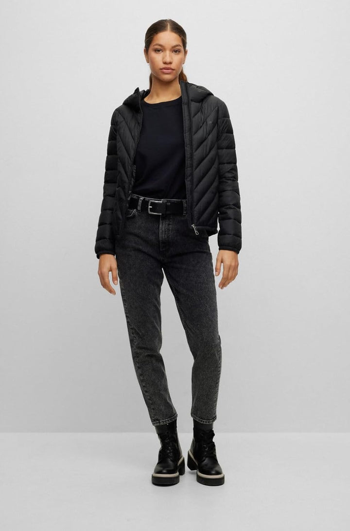 BOSS Damen C_palatto Outerwear-Jacket 40 Black1, 40 Black1