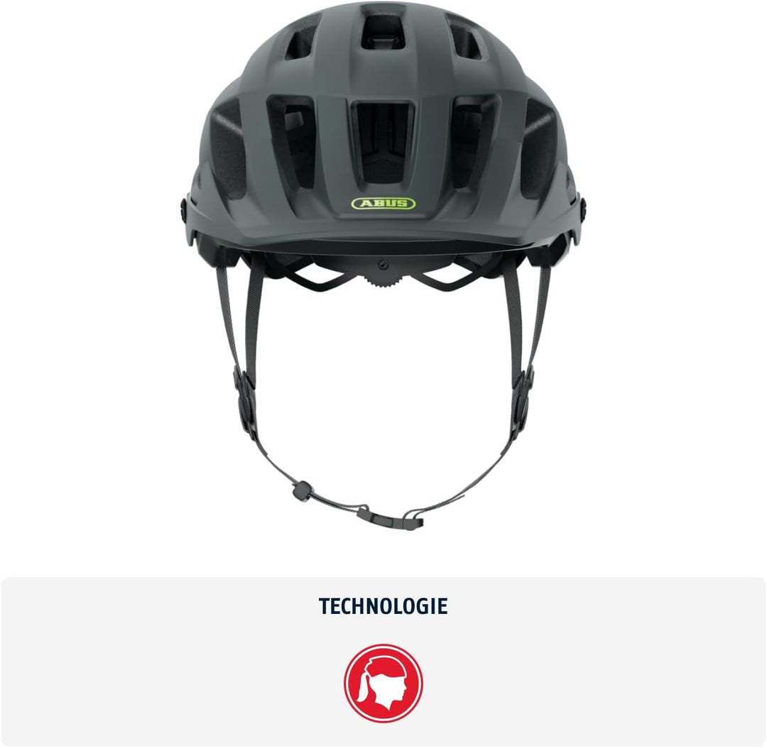 ABUS MTB-Helm Moventor 2.0 - komfortabler Fahrradhelm fürs Gelände - All-Mountain-Helm - für Damen u
