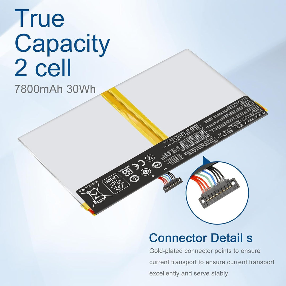 Exmate C12N1435 Laptop Akku Kompatibel für Asus Transformer Book T100HA T100 T100H T100HA-FU006T [3.