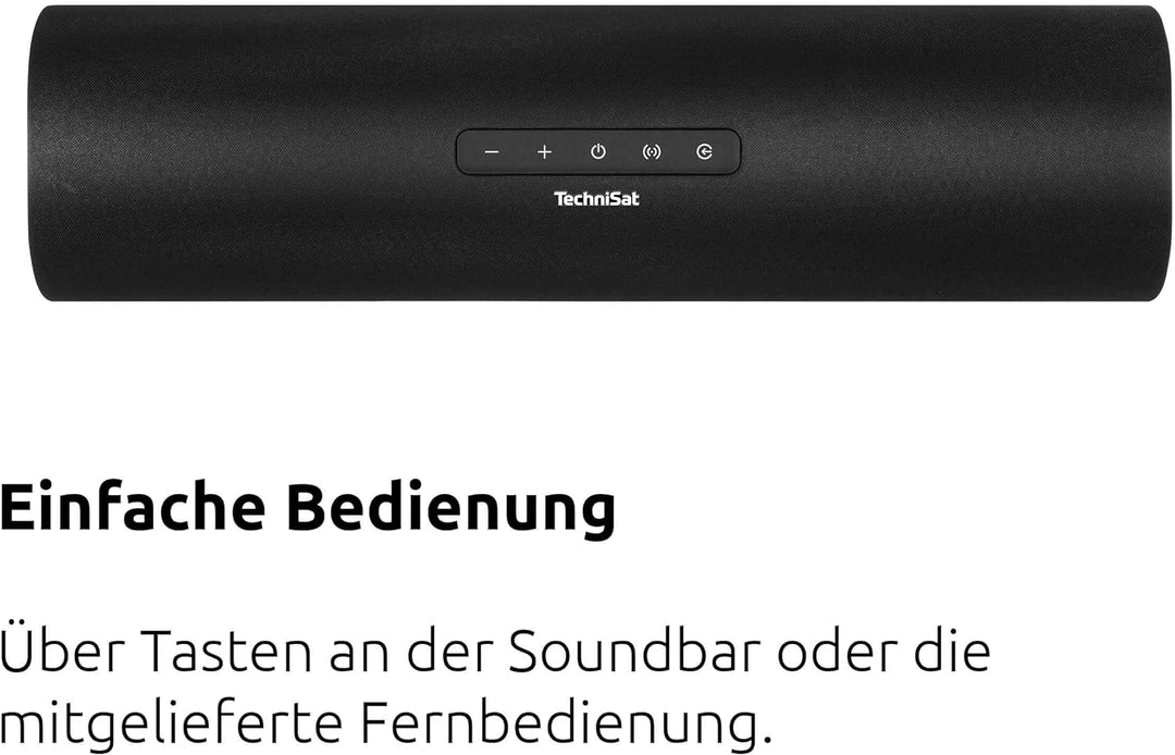 TechniSat AUDIOMASTER SL 450 – Soundbar mit Bluethooth (30 Watt, USB-Anschluss, HDMI, HDMI ARC, 2.0