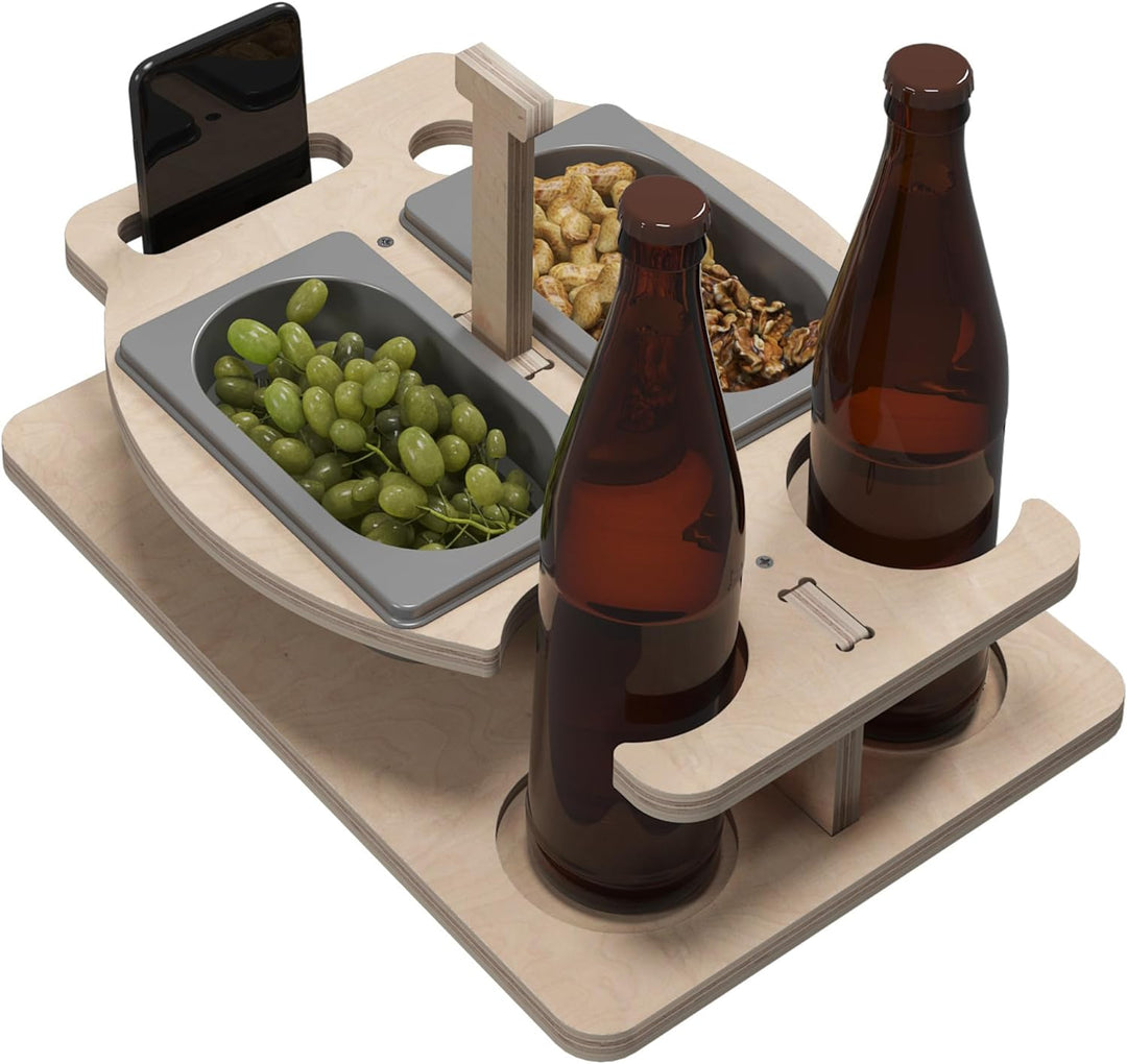 Couchbar, Couchbutler, Snackbox, Couchorganizer, Sofaorganizer, Tablett serviertablett handgefertigt