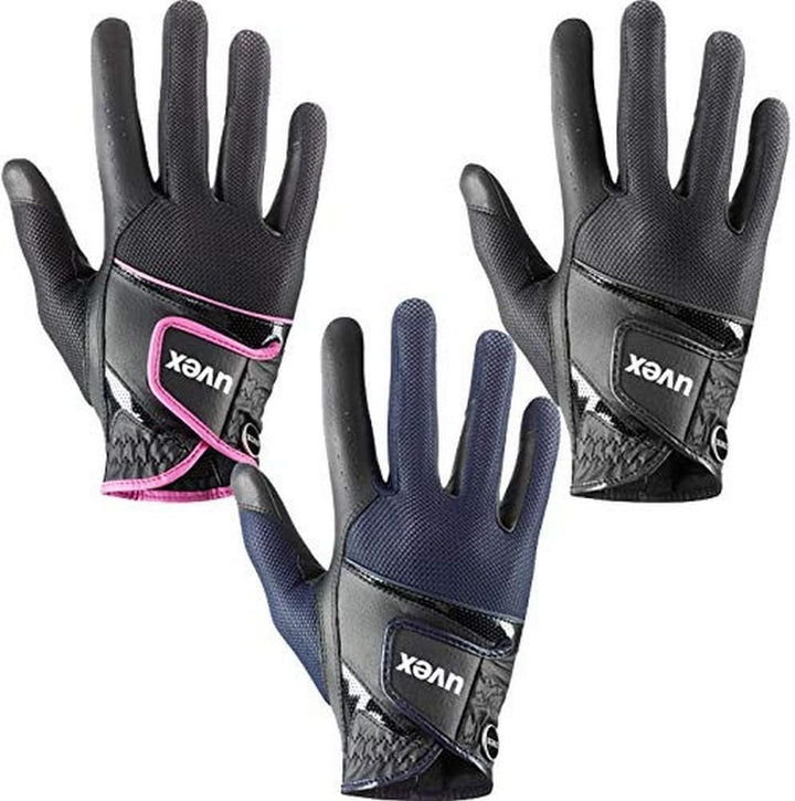 Uvex Unisex – Erwachsene Sumair Reithandschuhe 6 Schwarz, 6 Schwarz