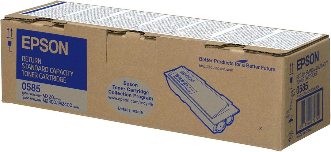 Epson C13S050585 ALMX20, ALM2400, ALM2300 Tonerkartusche mono Standardkapazität 1er-Pack Rückgabe