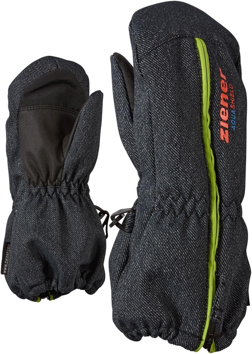 Ziener Unisex Baby Langelo As(r) Minis Glove Ski-Handschuhe/Wintersport | Wasserdicht, Atmungsaktiv