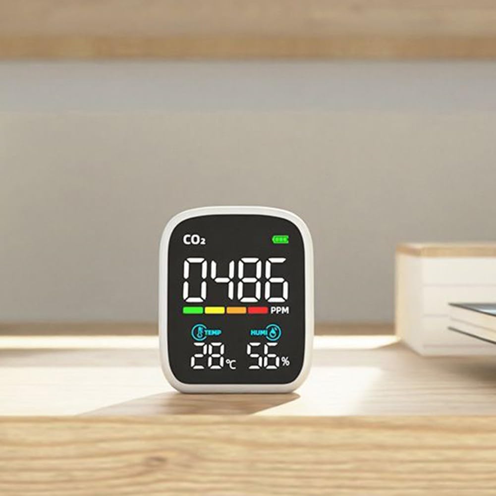WIFI Infrarot CO2 Monitor Kohlendioxid Monitor NDIR Sensor Luftqualität Monitor Infrared WIFI-3 in 1