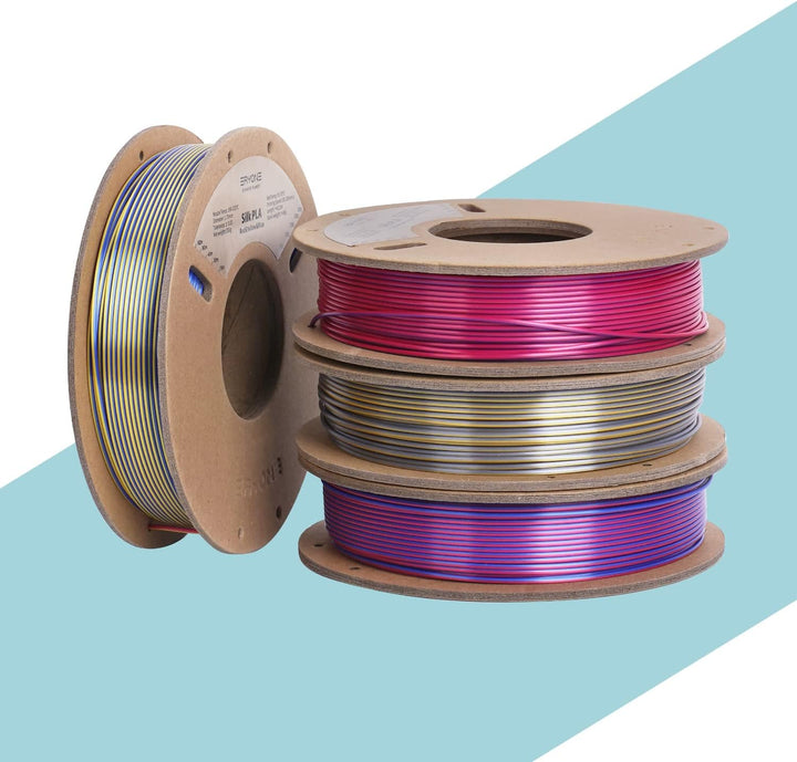 ERYONE PLA Filament 1.75mm,3D Drucker filament bundle,Multi Color Pack 3D Printer Filament PLA+/-0.0