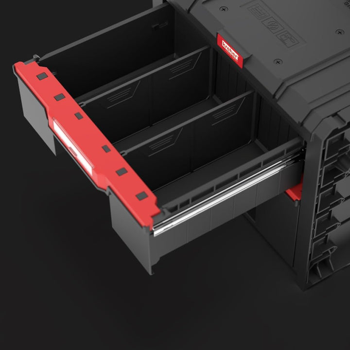 XL Modular Wählbar Werkzeugtrolley, Werkstattkoffer Set, Werkstattwagen Set aus Q-Brick Serie mit vi