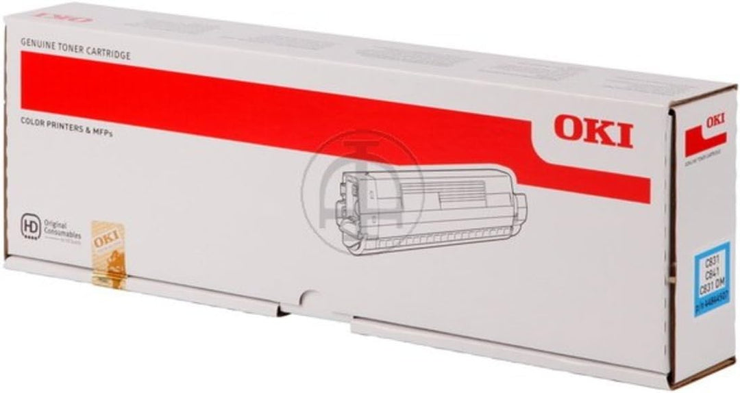 Oki C 831 N (44844507) - original - Toner Cyan - 10.000 Seiten