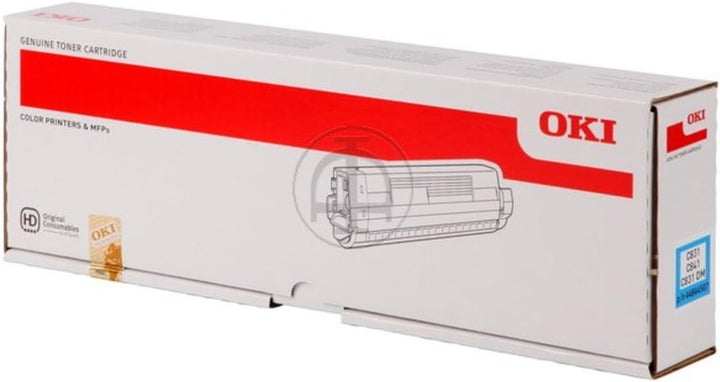 Oki C 831 N (44844507) - original - Toner Cyan - 10.000 Seiten
