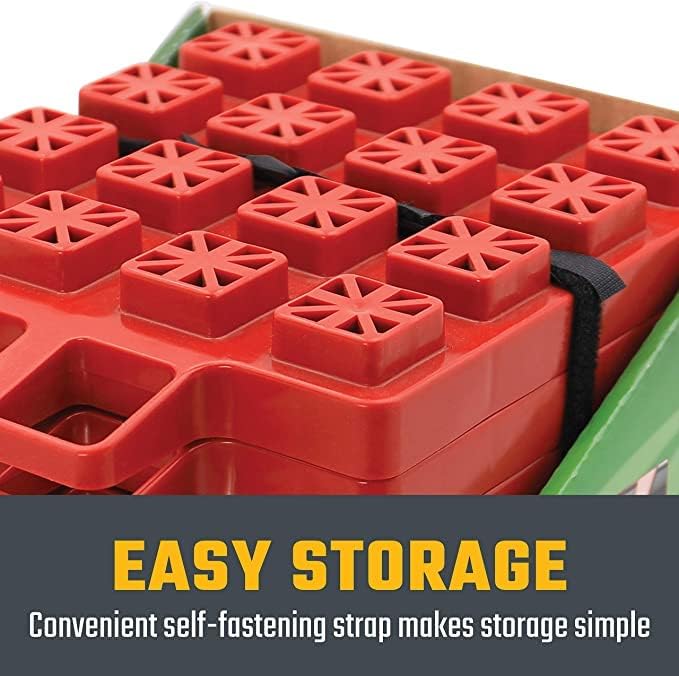 Valterra A10-0916 Stacker, (Pack of 4) , Red 4 Stück, 4 Stück