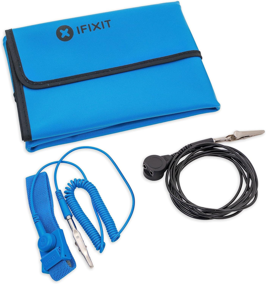 iFixit Portable Anti-Static Mat, Faltbare Antistatik-Matte zum Schutz empfindlicher Elektronik vor s