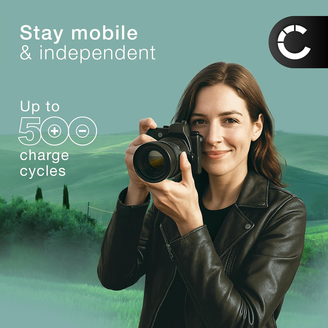 CELLONIC 2X Kamera Ersatzakku BP-511,-512,-514,BP-508 für Canon EOS 5D EOS 50D, EOS 40D, EOS 30D 300