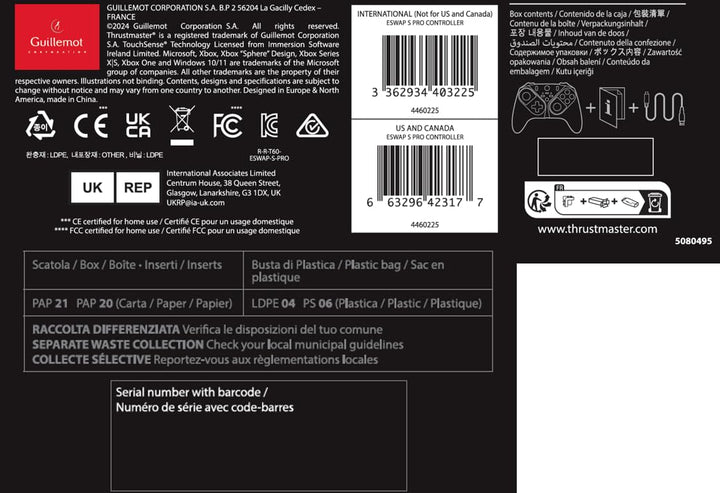 Thrustmaster eSwap S Controller für Xbox Series X|S / Xbox One / PC