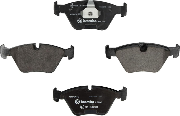 Brembo P 06 043 Bremsbelagsatz, Scheibenbremse - (4-teilig)