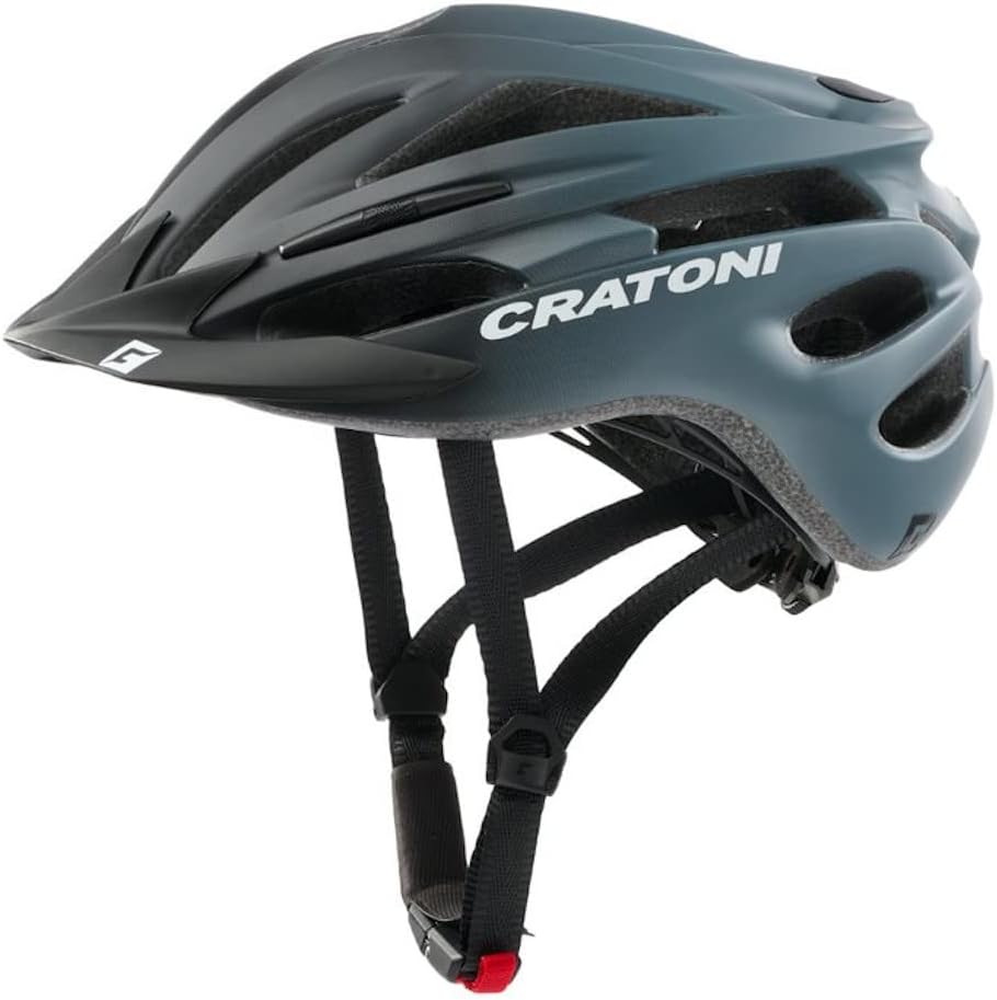 Cratoni Helmets Fahrradhelm für Kinder Pacer JR Mountainbike Jugendhelm Allroundhelm XS/S (49-55 cm)