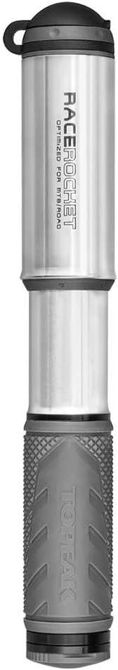 TOPEAK Racerocket-Silver Standluftpumpe, silberfarben, Non Applicable