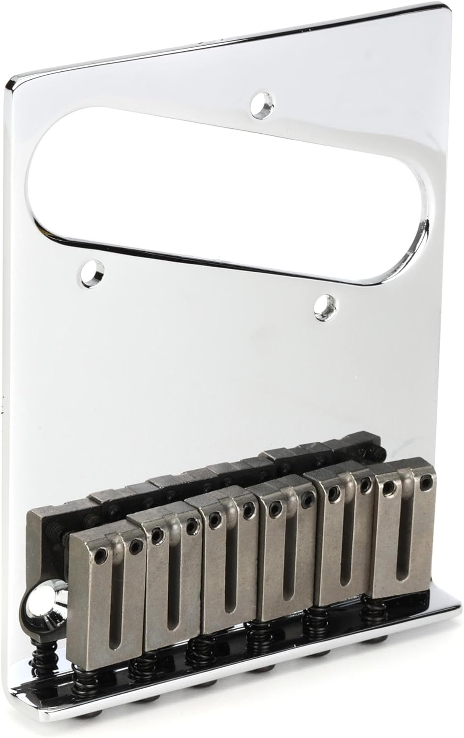 Fender 099-0807-100 6-Saddle American Series Telecaster Bridge Assembly Tele-Brücke, Tele-Brücke