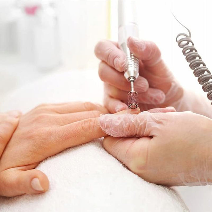 Retoo 65W Professionelles Elektrisch Nagelfräser Set mit Einstellbarer Geschwindigkeit bis 30000u/Mi