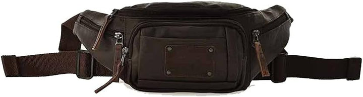 Avirex Kollektion Buffalo, Marsupio, Waist Bag, Farbe Braun, braun, cm.13,0x34,0x3,5, gürteltasche