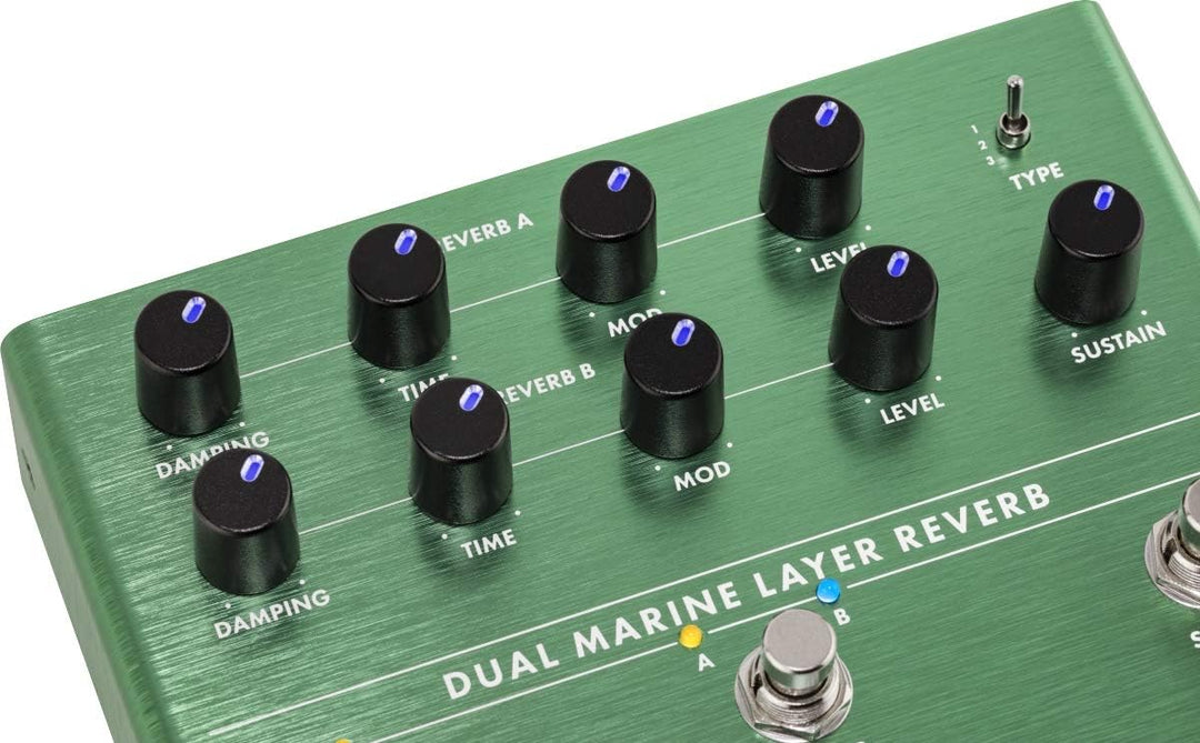 Fender 'Dual Marine Layer Reverb' Guitar Effects Pedal