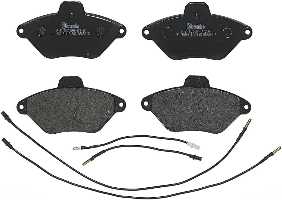 Brembo P 61 053 Bremsbelagsatz, Scheibenbremse - (4-teilig)