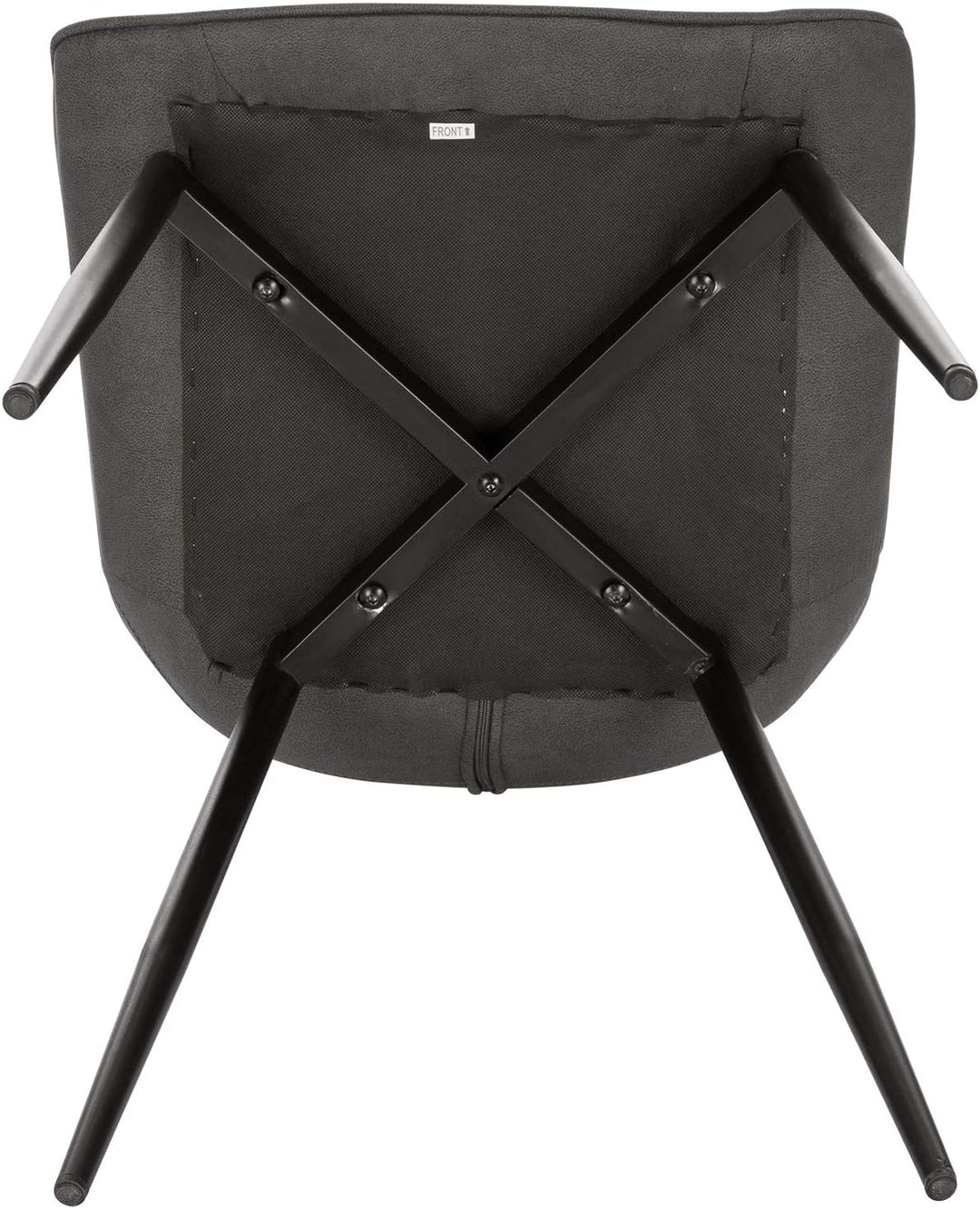 WOLTU 4 x Esszimmerstühle 4er Set Esszimmerstuhl Küchenstuhl Polsterstuhl Design Stuhl mit Rückenleh