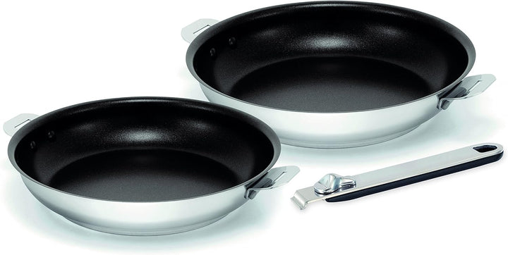 kitchenfun Kitchen Fun 12901844 Move Man Bratpfanne Edelstahl Edelstahl 30 x 30 x 8 cm