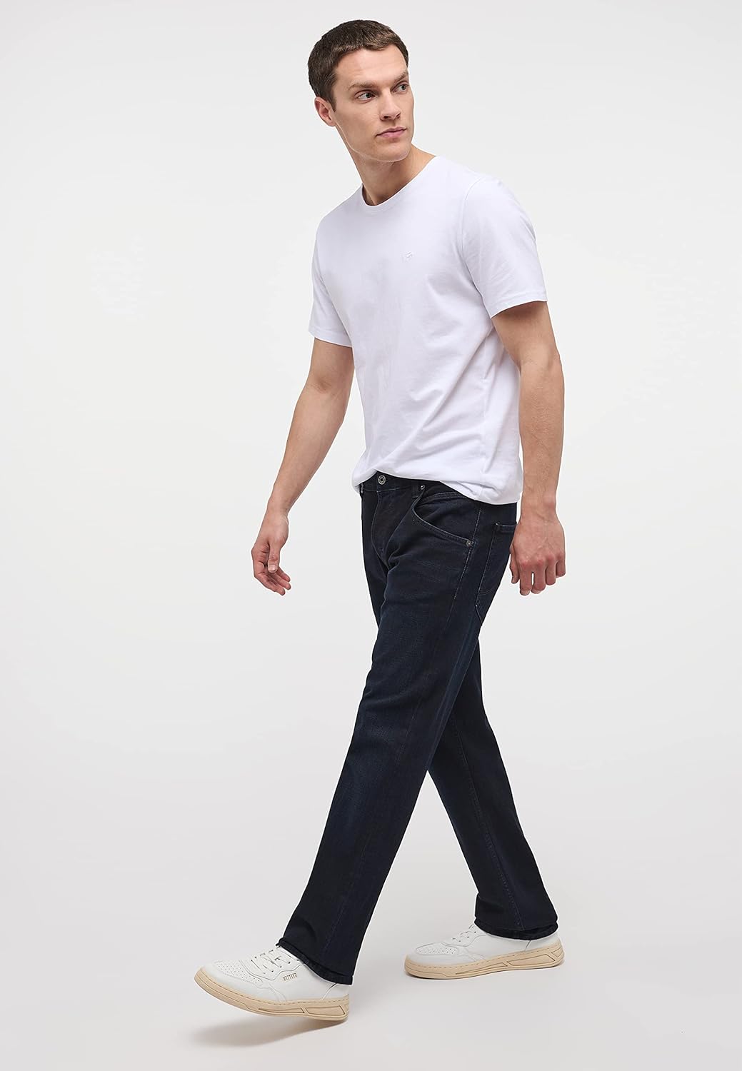 MUSTANG Herren Jeans Michigan Straight Straight Fit Blau - Dark Blue Denim 29W / 32L Dunkelblau 983,