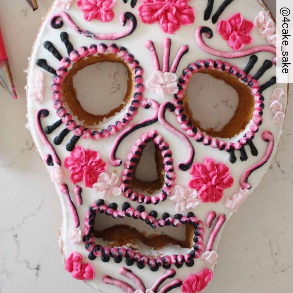 Wilton Backform "Totenkopf" - Kuchenform - Halloween - Skull Einheitsgrösse, Einheitsgrösse