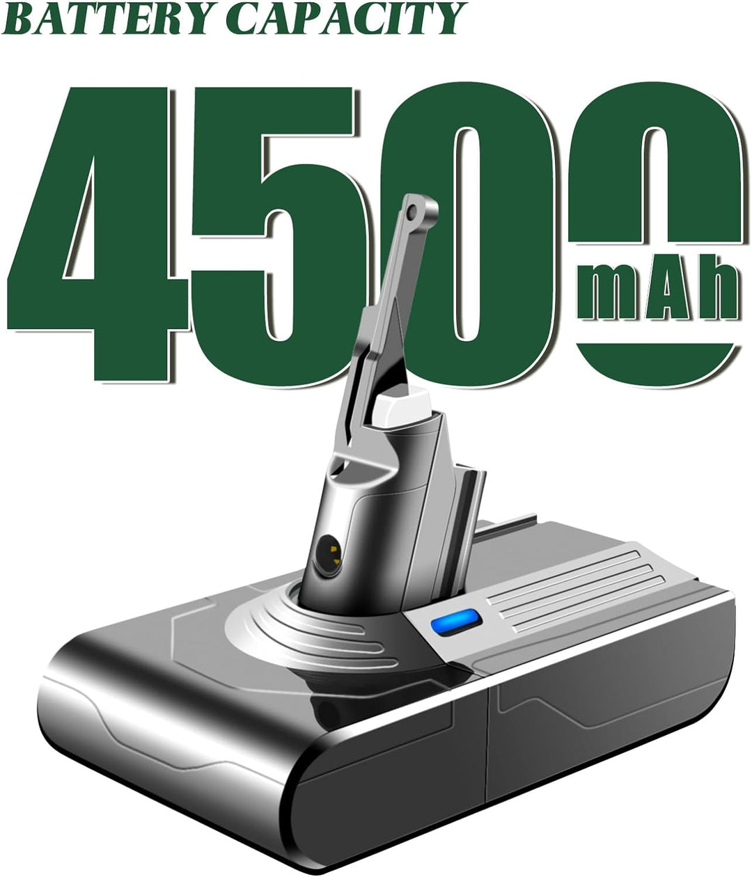 ADVNOVO 21.6V 4500mAh V8 Ersatzakku für Dyson V8 Akku Dyson V8 Absolute für Dyson V8 Staubsauger V8