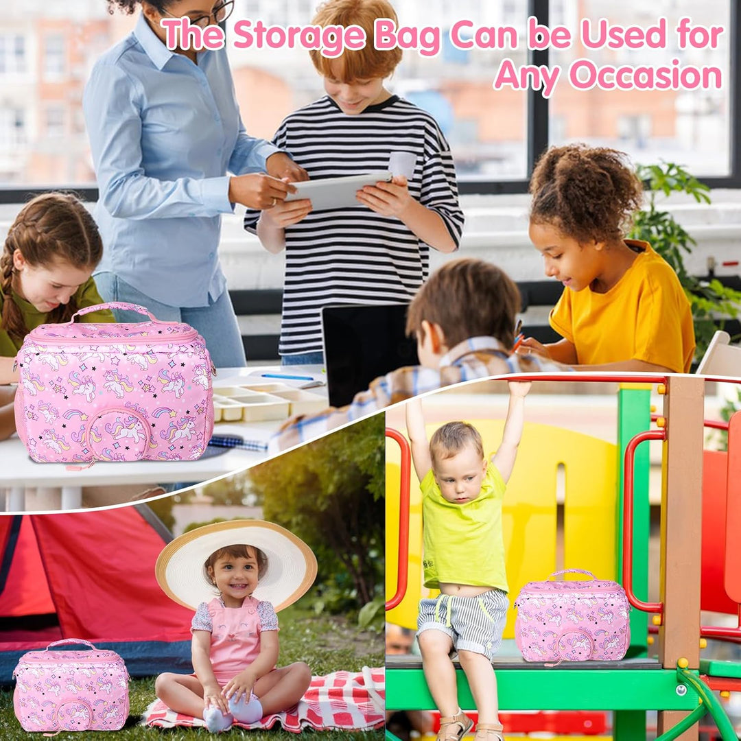 Tragetasche für Toniebox Starter Set, für Tonie-Figuren, Kopfhörer, Ladestation und Zubehör, Aufbewa