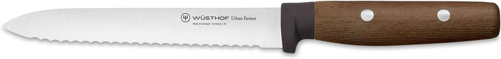 WÜSTHOF Urban Farmer Aufschnittmesser 14 cm, Braun 14 cm Aufschnittmesser Single, 14 cm Aufschnittme