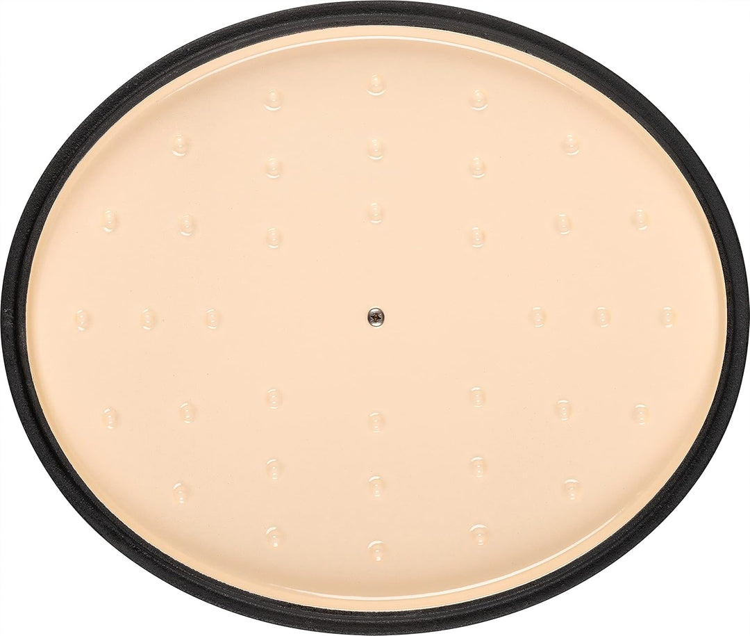 BALLARINI Bellamonte Auflaufform, Bräter, Dutch Oven, Emailliertes Gusseisen, Oval, 37cm, 9,0 L, Grü