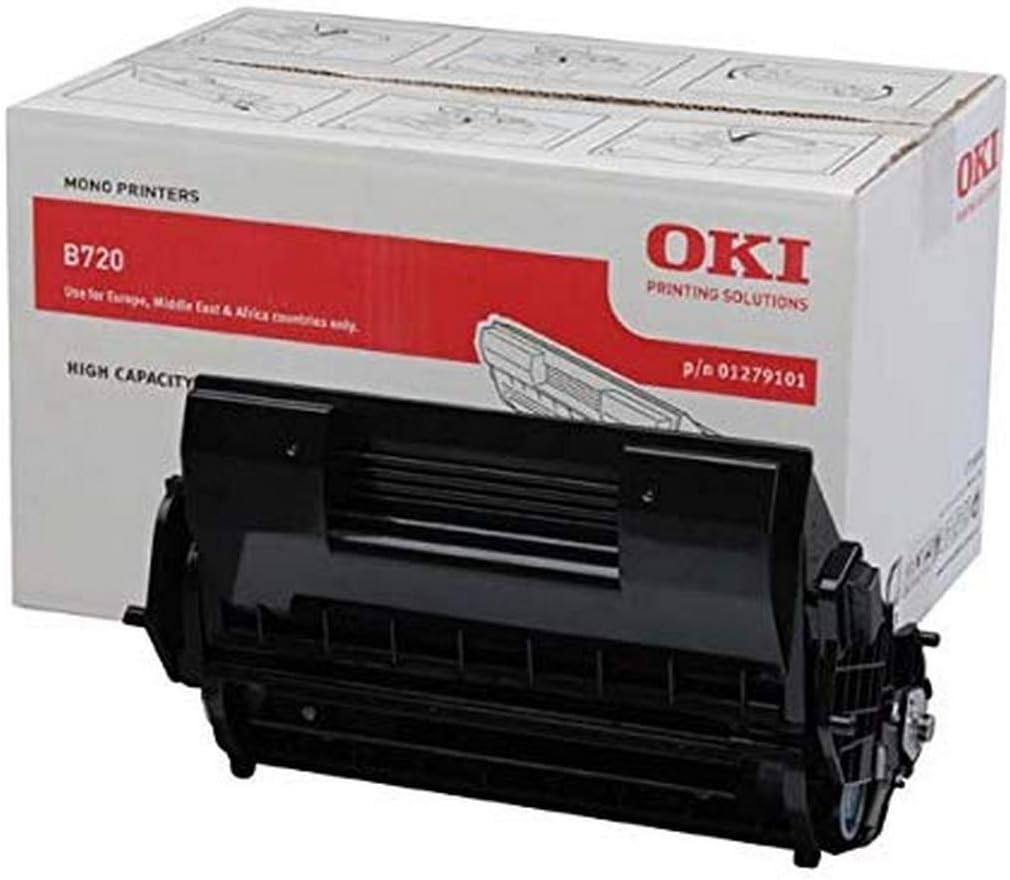 OKI 1279101 B720 Tonerkartusche Standardkapazität 20.000 Seiten, schwarz