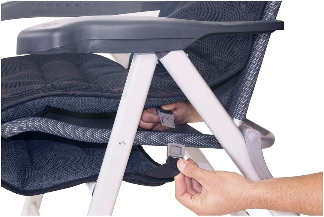 Crespo Polsterauflage Air-Deluxe, Black/Grey