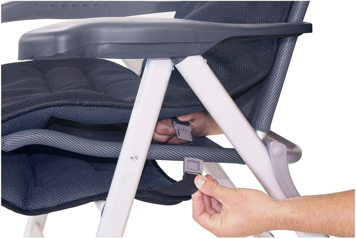 Crespo Polsterauflage Air-Deluxe, Black/Grey