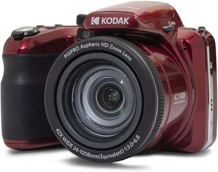 KODAK Pixpro Astro Zoom AZ425 Digitalkamera Bridge, 42 x optischer Zoom, 24 mm Weitwinkel, 20 Megapi