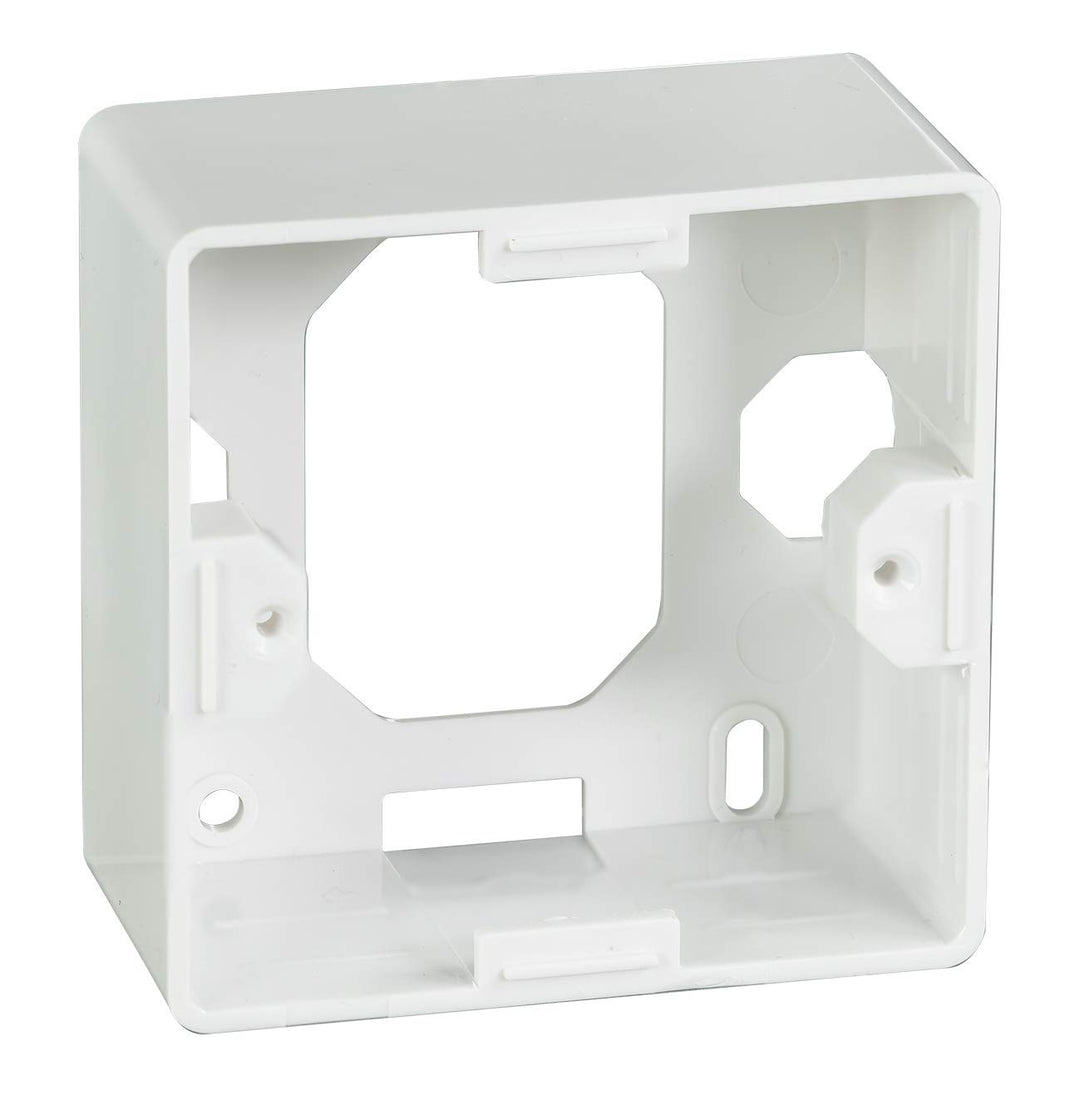 BIGtec 20 x Netzwerkdose CAT6a LAN Dose universal Aufputzdose Unterputzdose Kabelkanal für Verlegeka