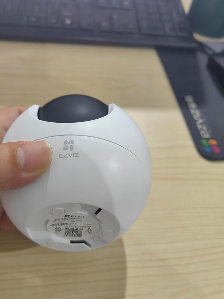 EZVIZ 2K WLAN Überwachungskamera Innen, 360° WLAN Kamera mit Personenerkennung, Auto Tracking und St